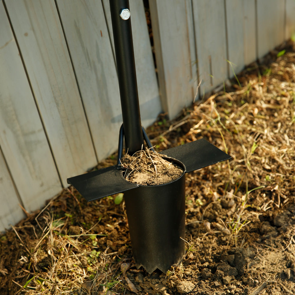 steel bulb planter tool